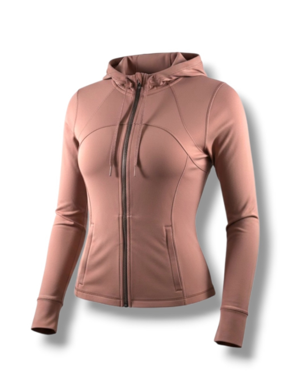 Lululemon Hooded Define Jacket Nulu in Spiced Chai Size 8
